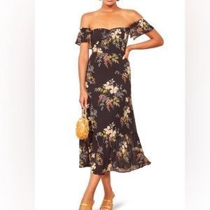 Reformation Butterfly Dress Size 4 in floral print “Isabelle”